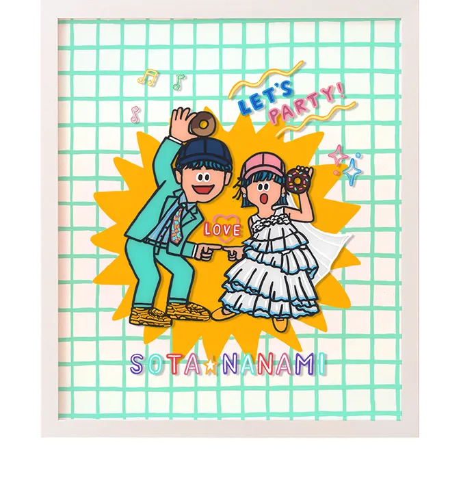 似顔絵作家：ぐりこ|似顔絵ウェルカムボードのWORLD1（ワールドワン）