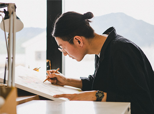 似顔絵作家「フジエシュンスケ」
