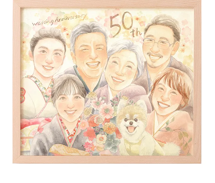 wakoです　トールペイント作品　似顔絵 ARTIST 作家一覧｜似顔絵のWORLD1（ワールドワン）
