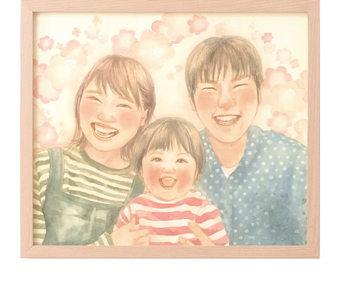 似顔絵作家：彩|似顔絵ウェルカムボードのWORLD1（ワールドワン）