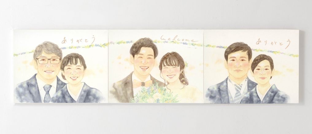 お花のアーチ