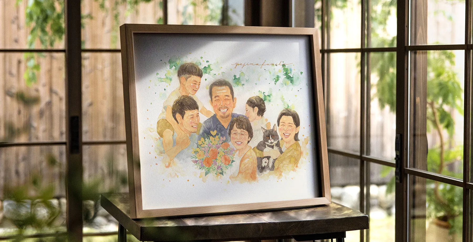 作家「はち」のご長寿祝い