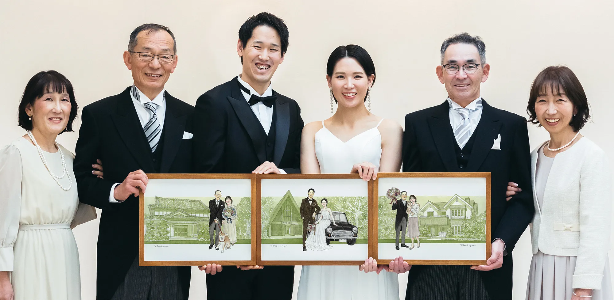 作家「nokami」の繋がる似顔絵