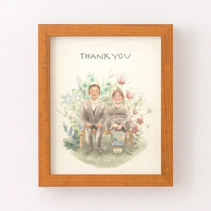 作家「彩 haconiwa」の繋がる似顔絵