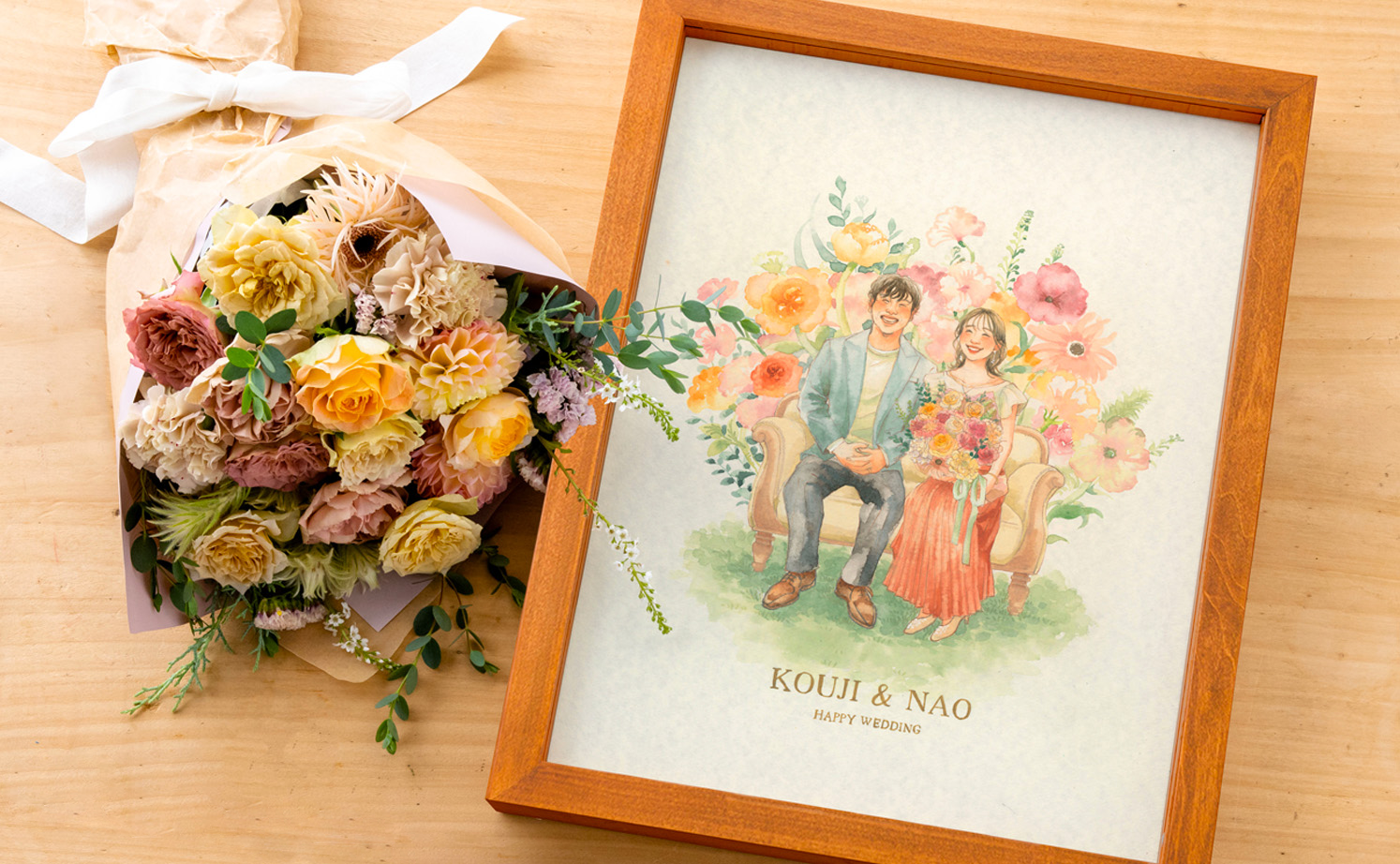 作家「彩 haconiwa」の結婚記念日の贈り物