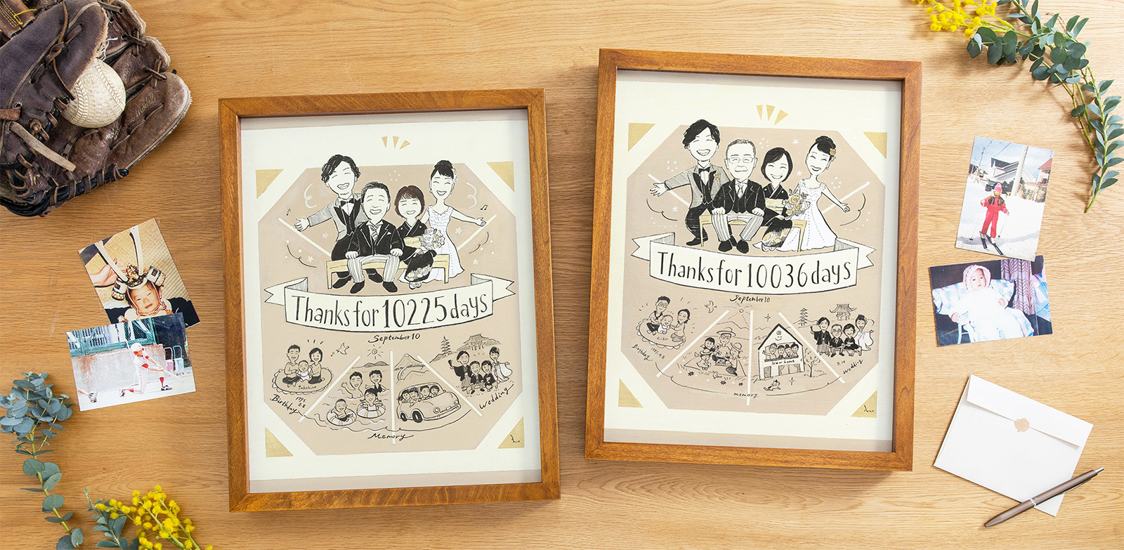 作家「anco ストーリーボード」のご両親贈呈品