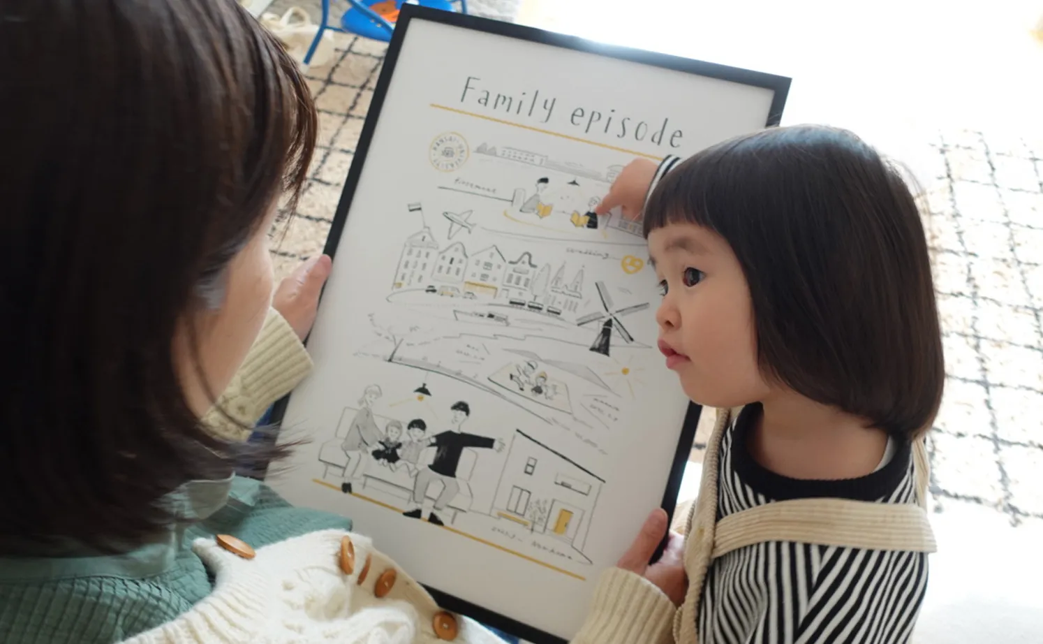 作家「anco エピソードアート」の結婚記念日の贈り物
