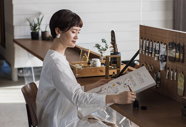 作家「anco エピソードアート」