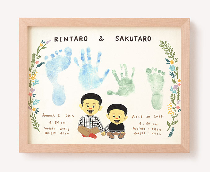 作家「ぐりこ TOYキロクボード」の似顔絵ウェルカムボード