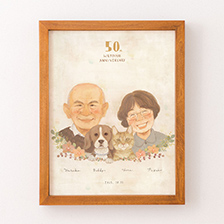 まあこの似顔絵