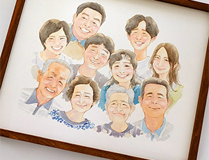 今回は素敵な作品をありがとうございました。
すごく喜んでくれました。