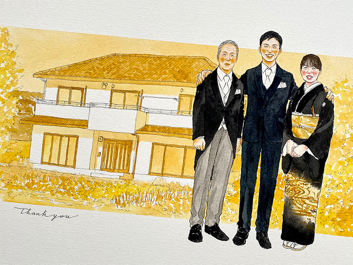 「夫も私も幸せな気持ちです」 nokami
