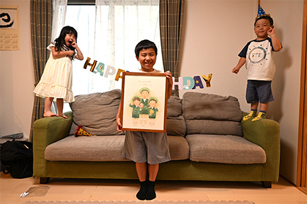 「プレゼント大成功でした！」 なぎさ