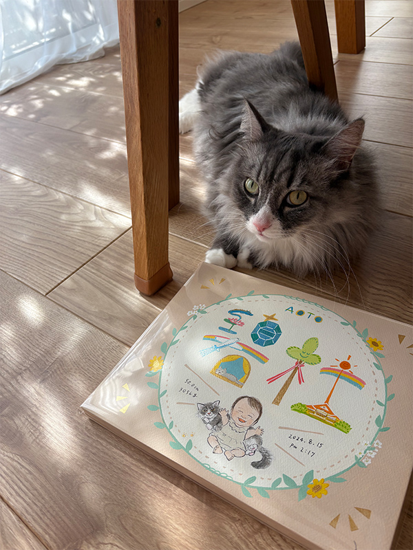 「この度は素敵な作品をありがとうございました。」 