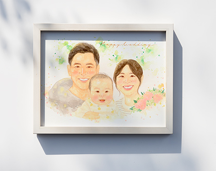 「優しい絵を見て私たち家族も心が温まりました」 はち