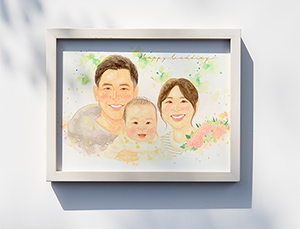 はちさんの優しい絵を見て私たち家族も心が温まりました。
本当にありがとうございます。