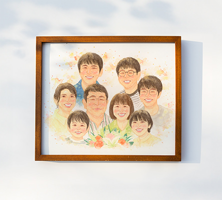 「母親をはじめ家族全員とても喜んでくれました」 はち