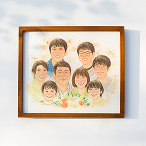 似顔絵ウェルカムボードのWORLD1（ワールドワン）