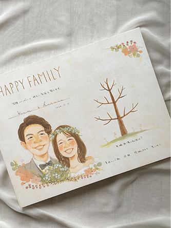 「想像を超えるほどの素敵な似顔絵」 まあこ nokami