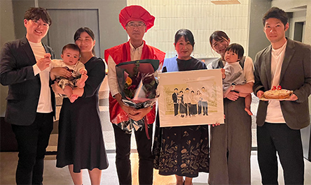 「家族皆優しく微笑んでいて、心が温かくなりとても幸せを感じます」 nokami