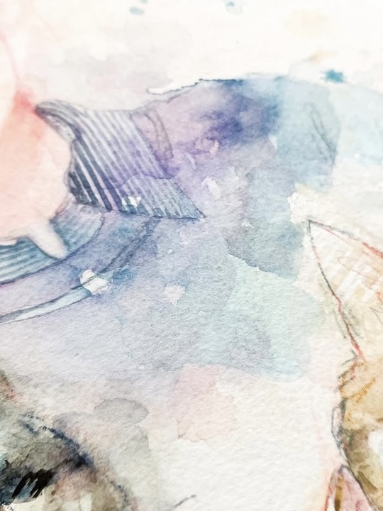 「見るだけで明るくなる、元気になる素敵な似顔絵」 haru