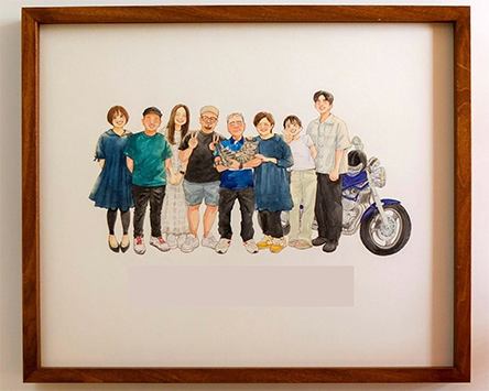 「素敵な家宝が手元に届き感動しております。」 フジエシュンスケ