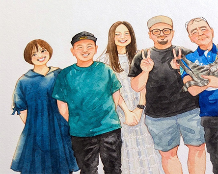 「素敵な家宝が手元に届き感動しております。」 フジエシュンスケ