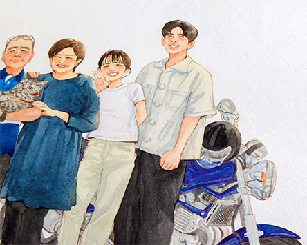 「素敵な家宝が手元に届き感動しております。」 フジエシュンスケ