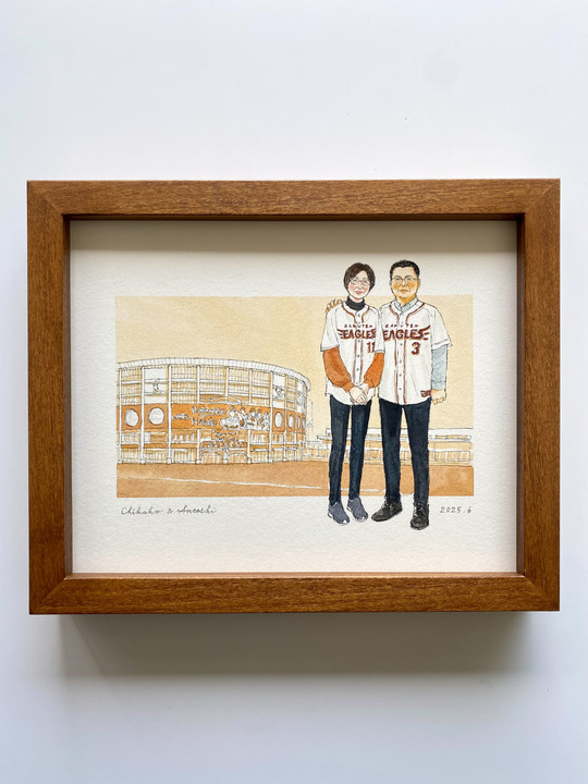 「暖かなイラストでとても感激でした」 nokami