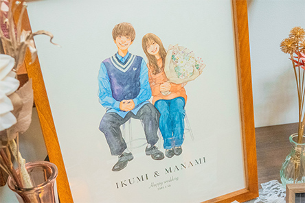 「フジエさんの絵が私たちの求める絵そのものでした。」 フジエシュンスケ