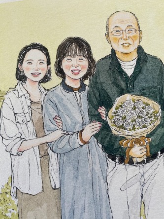「両親ともに大変喜んでいました」 nokami