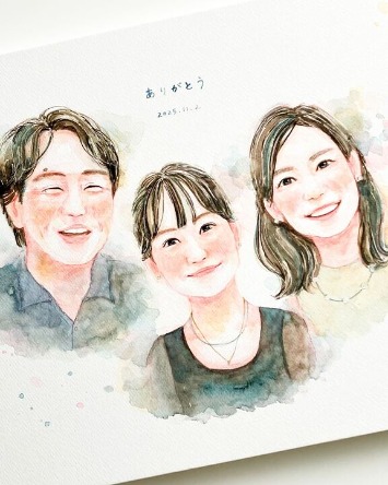 「柔らかいタッチで、見ていると思わず微笑んでしまう、ぬくもりのある作品」 haru