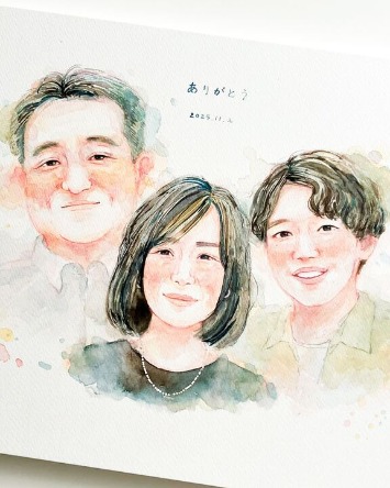 「柔らかいタッチで、見ていると思わず微笑んでしまう、ぬくもりのある作品」 haru