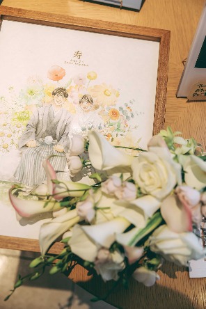 「気持ちを汲み取っていただき、絵に込めてくれたことが絵を見てわかりました。」 彩 haconiwa
