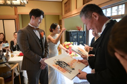 「一生の思い出に色を添えてくださり、本当にありがとうございました」 nokami