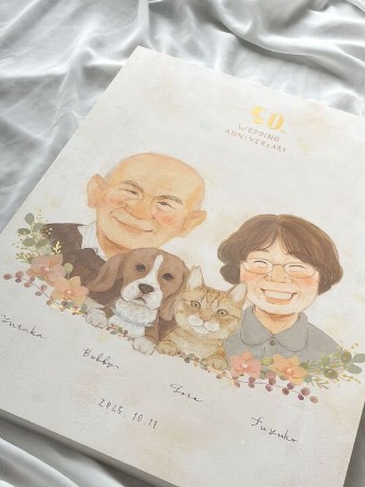 「本人によく似ていて、両親や家族はとても喜んでいました」 まあこ