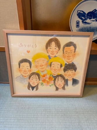 「とても素敵な米寿祝いになりました」 なぎさ