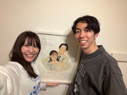 「本当に素敵な絵をありがとうございました」 ebisu