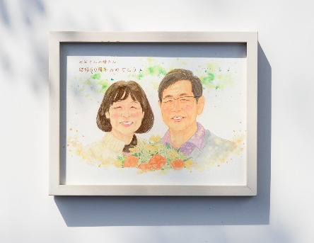 「素敵な記念の贈り物になりました」 はち