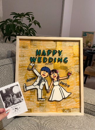 「唯一無二の結婚証明書を作ることができました！」 ぐりこ