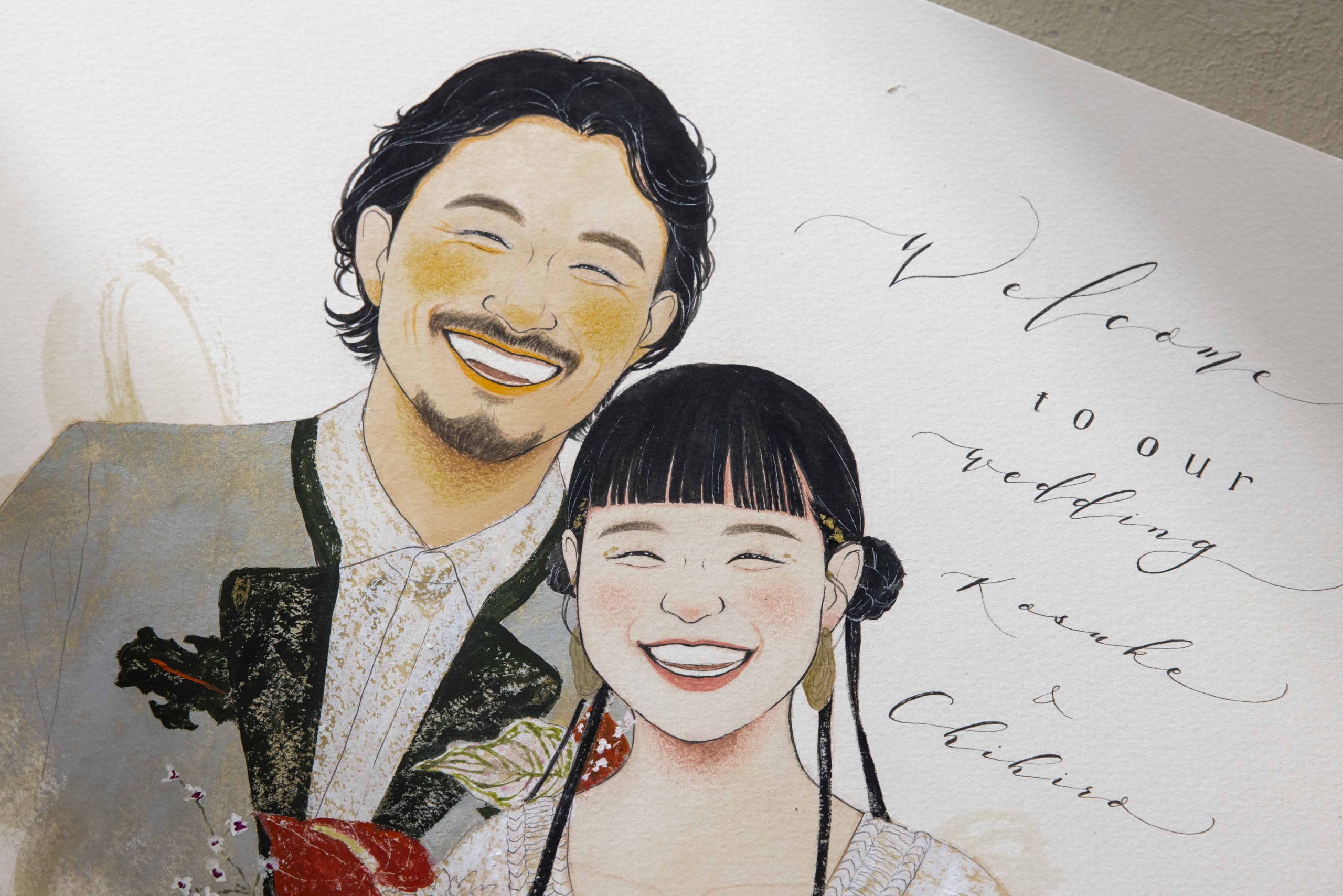 ウェルカムボードの文字・メッセージ文例集！結婚式におすすめの英語