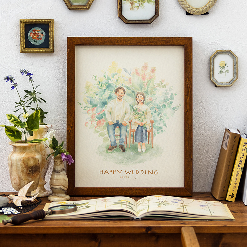 彩 haconiwaの似顔絵