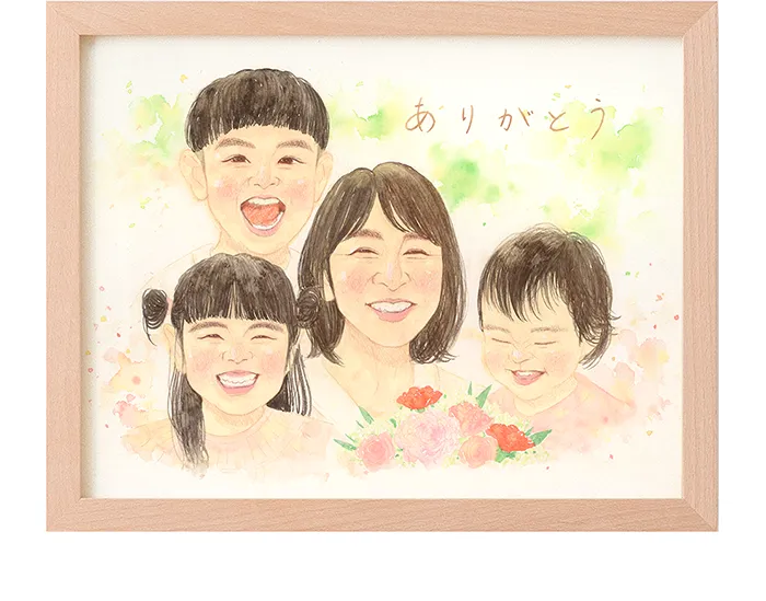 還暦祝いにおすすめの似顔絵プレゼント | WORLD1（ワールドワン）